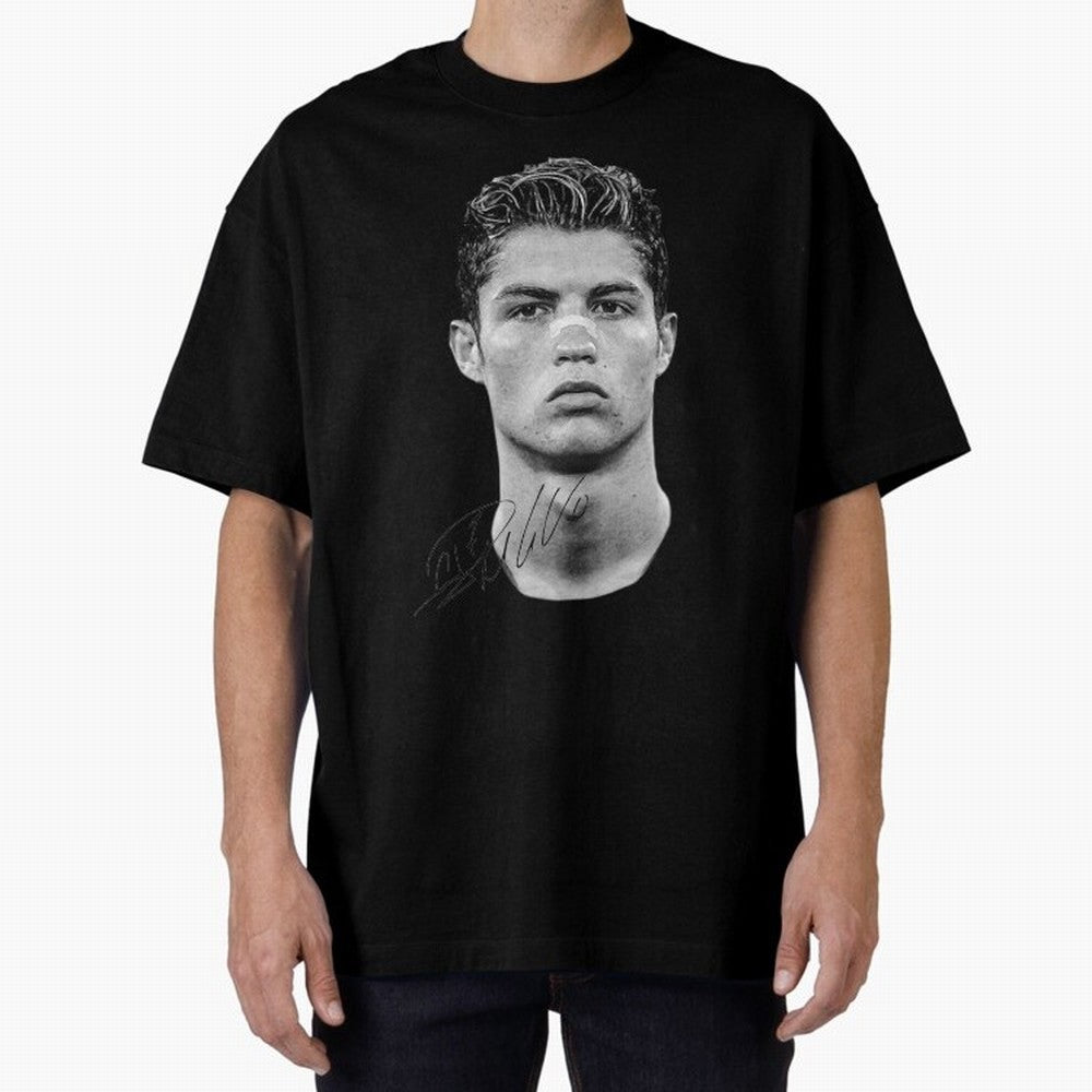 CR7 - Streetwear Clothing | Oversized T-Shirt Bring Trophy Dreams to the FIFA World Cup 2026 Group Stage Journey through Mbappe and Neymar Highlights, Portugal, Spain and Germany Pride, Classic Soccer Heritage, Championship Pressure, Fan Loyalty