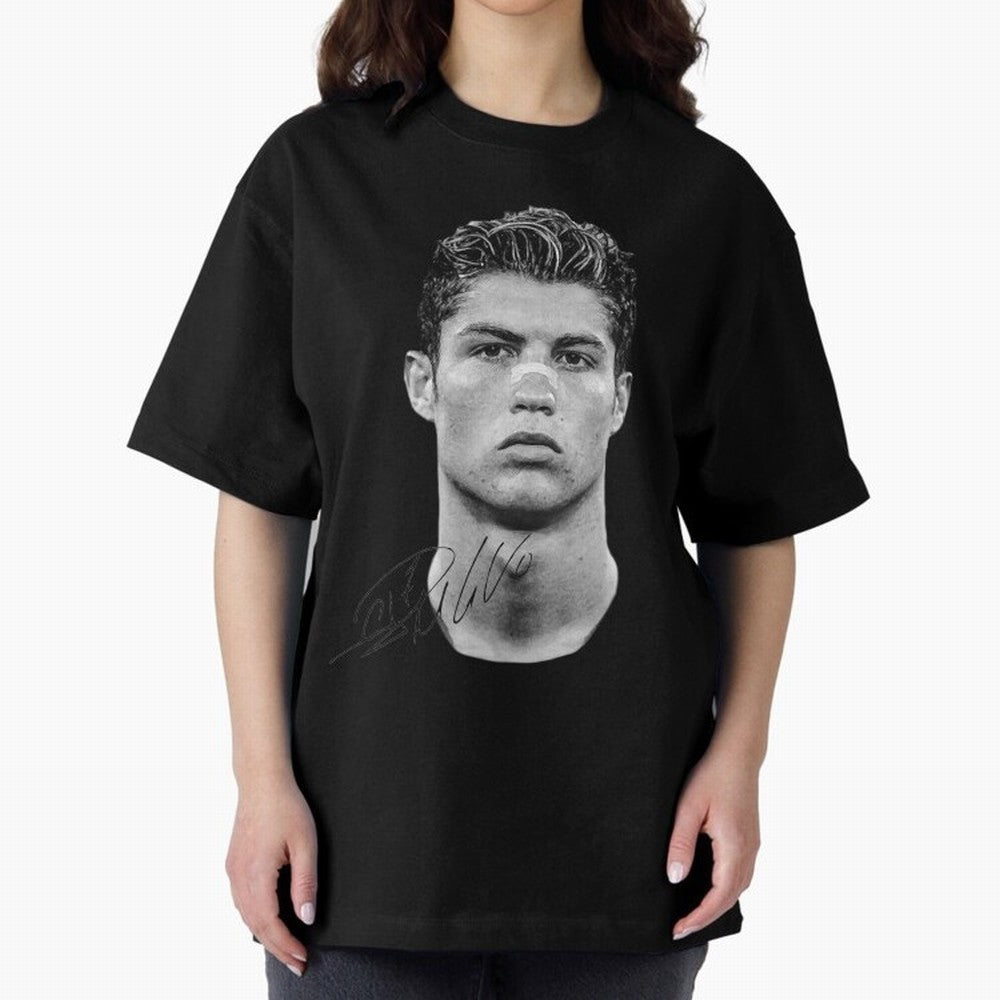 CR7 - Streetwear Clothing | Oversized T-Shirt Bring Trophy Dreams to the FIFA World Cup 2026 Group Stage Journey through Mbappe and Neymar Highlights, Portugal, Spain and Germany Pride, Classic Soccer Heritage, Championship Pressure, Fan Loyalty