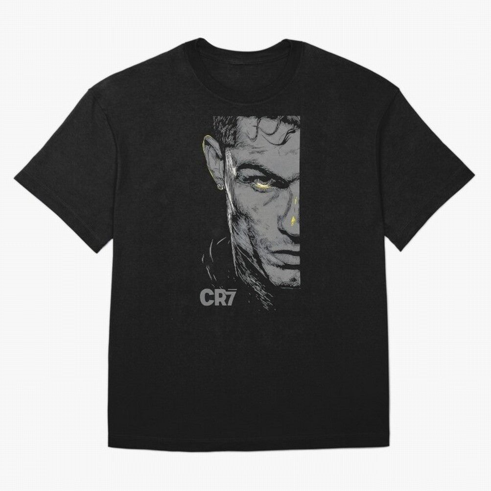 Cristiano Ronaldo Goat 7 Oversized T-Shirt Enjoy FIFA World Cup 2026 for Fans of Neymar, Haaland and Cristiano Ronaldo and Brazil, Bringing Retro Football Energy, Iconic Rivalries, Trophy Chase Drama and Stadium Atmosphere; Perfect for People Who