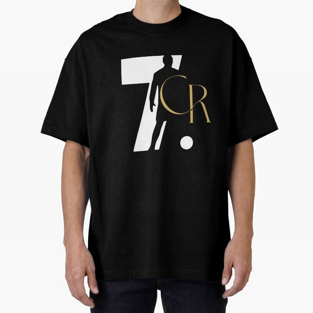 Cristiano Ronaldo Oversized T-Shirt Relive Match Day Hype around FIFA World Cup 2026 USA Canada Mexico, Mbappe and Neymar, Brazil, Retro Football Energy, Iconic Rivalries, Trophy Chase Drama and Stadium Atmosphere; Ideal for Fans Who Follow Messi,