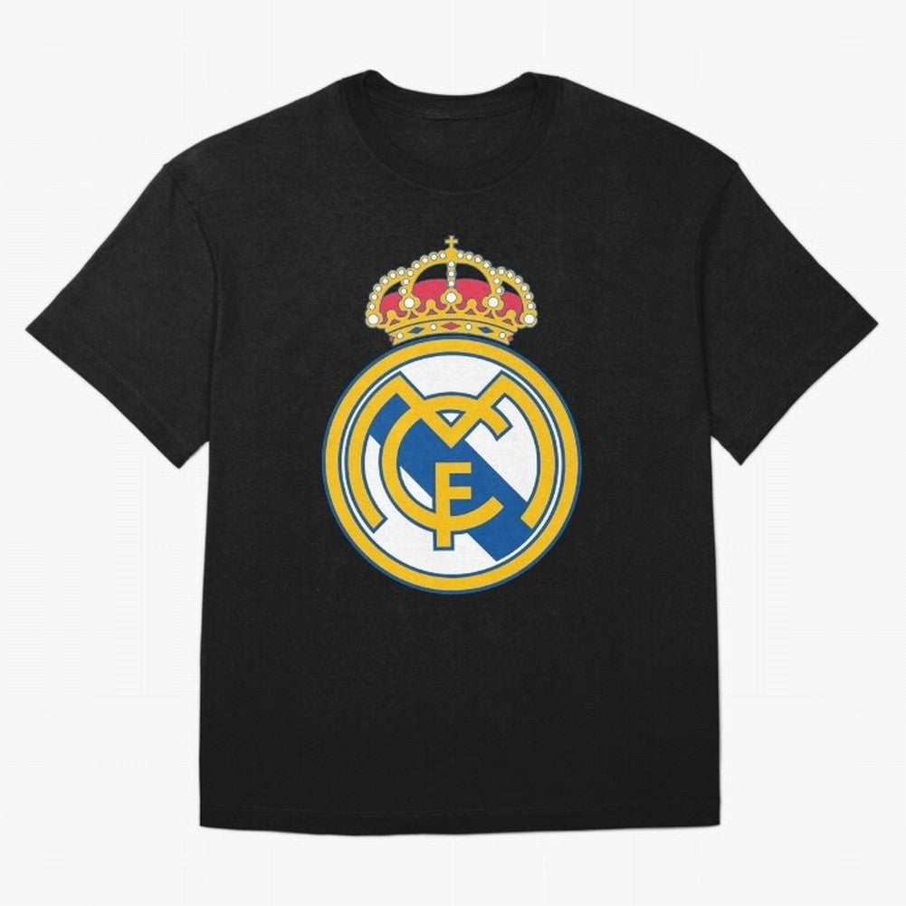 The Madrid CF Logo Oversized T-Shirt Celebrate Classic Football Spirit in the FIFA World Cup 2026 USA Canada Mexico Journey through Mbappe and Neymar Highlights, France Pride, Stadium Chants, National Pride, Trophy Dreams and Unforgettable Football