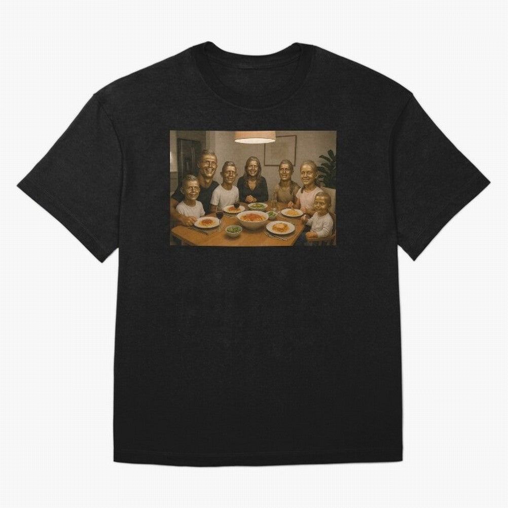 Ronaldo Bust Family Dinner Oversized T-Shirt Bring Legendary Rivalry Energy to FIFA World Cup 2026 Built around CR7, England, France and Netherlands Energy, Stadium Memories, Football Loyalty, International Chants and Championship Tradition;