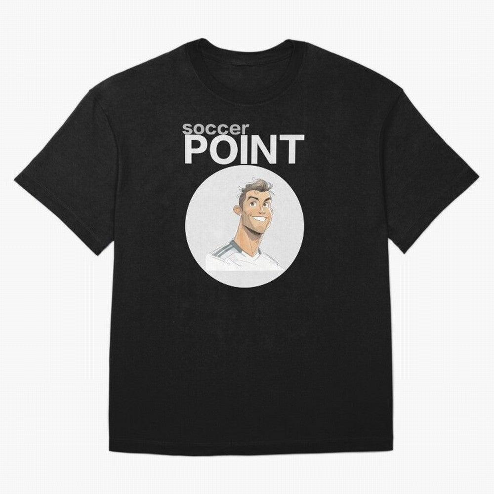 Cristiano Ronaldo POINT Oversized T-Shirt Share FIFA World Cup 2026 Group Stage Inspired by Mbappe, Brazil, Portugal and Argentina Energy, Football Passion, Legendary Performances, Festival Vibes and Supporter Community; Created for Match Day