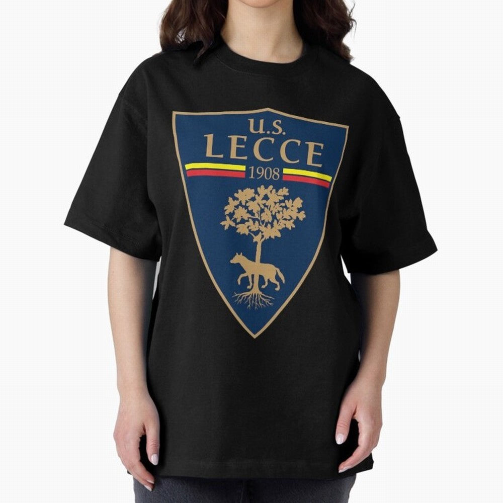 lecce Oversized T-Shirt Spotlight Match Day Hype around FIFA World Cup 2026, Haaland, Germany, Match Day Excitement, Supporter Culture, Golden Goals and Global Football Passion; Perfect for People Who Love Argentina, Brazil, France, England,