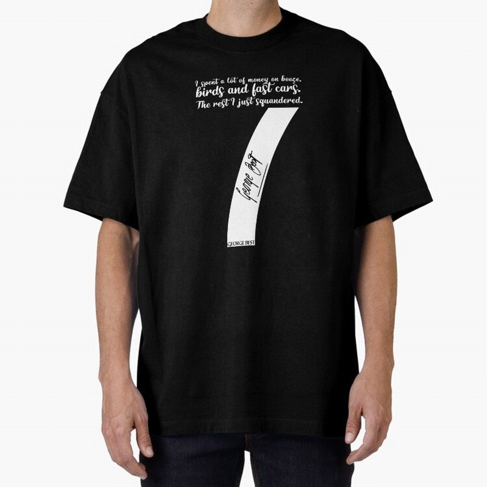 Legend of The Red George Best Number Seven Oversized T-Shirt Live the Energy of Match Day Hype around FIFA World Cup 2026 Group Stage, Mbappe, England and Germany, Retro Football Energy, Iconic Rivalries, Trophy Chase Drama and Stadium Atmosphere;