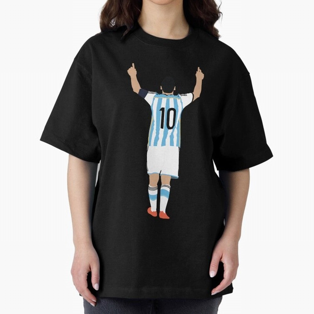 Lionel Messi, #m30 Oversized T-Shirt Keep the Legacy of FIFA World Cup 2026 for Fans of Messi and Cristiano Ronaldo and England, France and Netherlands, Bringing Worldwide Fan Energy, Dramatic Goals, Stadium Lights and Championship Celebrations;