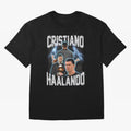 Cristiano Haalando Oversized T-Shirt Carry FIFA World Cup 2026 Group Stage for Fans of Messi, Neymar and Mbappe and Brazil, Portugal and Argentina, Bringing Fan Favorite Moments, National Team Passion, Big Match Drama and Soccer History; Built for