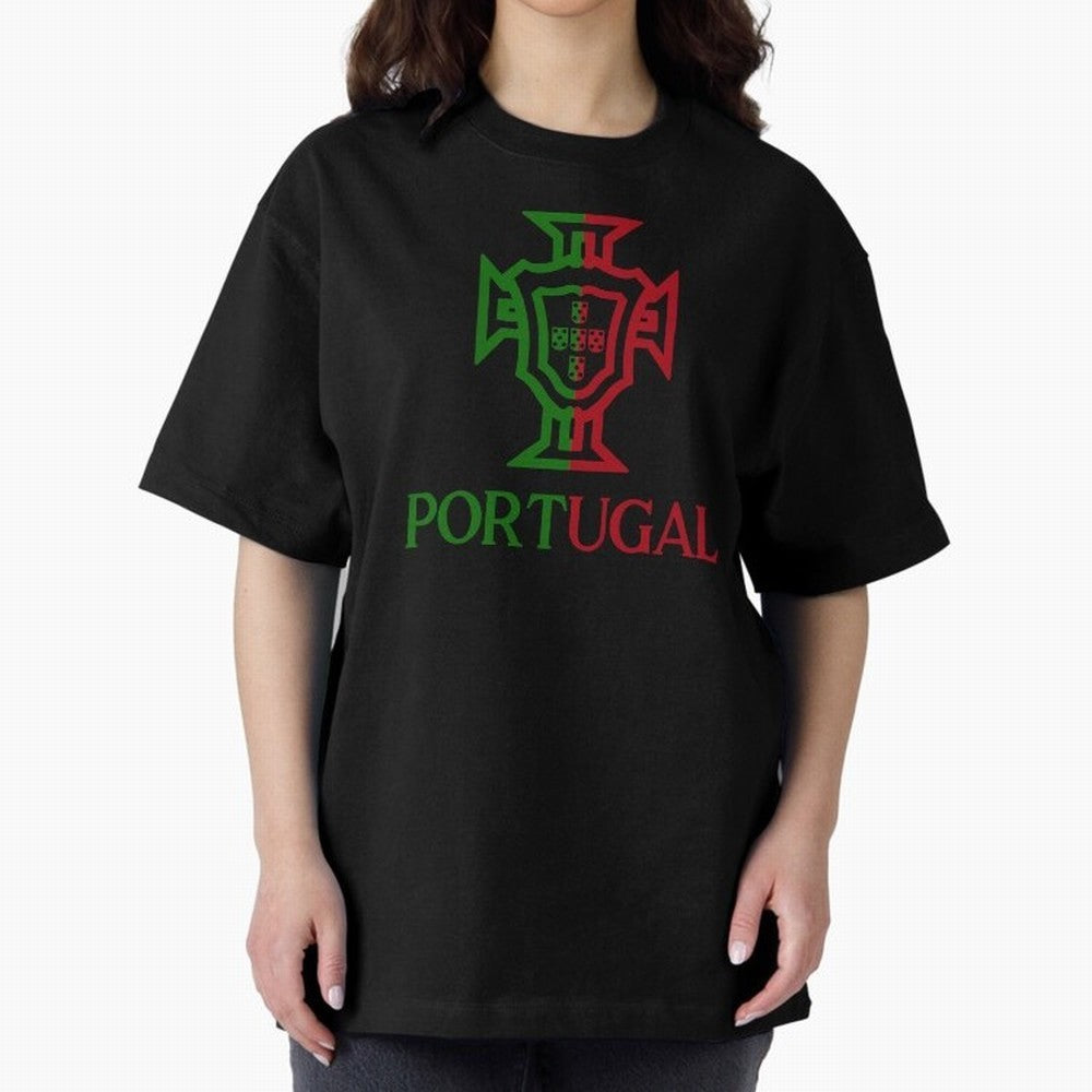 Portugal Tuga Oversized T-Shirt Live the Energy of FIFA World Cup 2026 Group Stage Built around Haaland and Mbappe, Spain Energy, Vintage Soccer Flavor, Modern Football Stars, National Flags and Final Night Emotion; Made for Collectors Who Enjoy