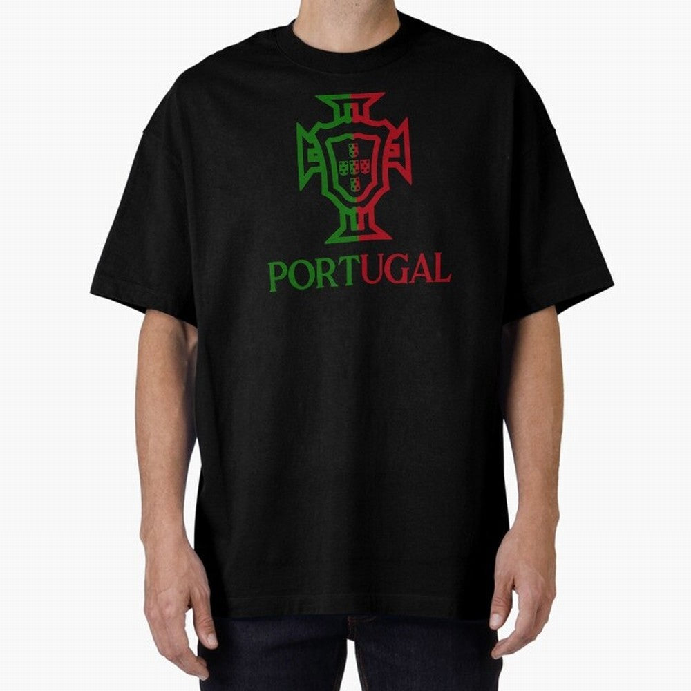 Portugal Tuga Oversized T-Shirt Live the Energy of FIFA World Cup 2026 Group Stage Built around Haaland and Mbappe, Spain Energy, Vintage Soccer Flavor, Modern Football Stars, National Flags and Final Night Emotion; Made for Collectors Who Enjoy