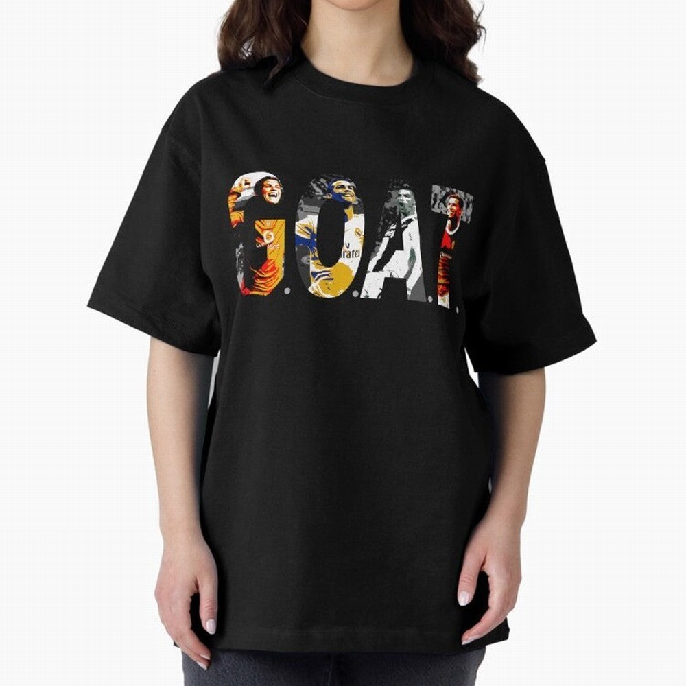 Cristiano Ronaldo, Greatest Football Player of All Time Oversized T-Shirt Feel Match Day Hype around FIFA World Cup 2026 Group Stage, Cristiano Ronaldo, Haaland and CR7, England, France and Netherlands, Football Passion, Legendary Performances,