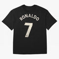 CR7 Uniform with signature Oversized T-Shirt Build FIFA World Cup 2026 Group Stage Spirit, Filled with England and Germany, Haaland, Stadium Memories, Football Loyalty, International Chants and Championship Tradition; Made for Die Hard Supporters,