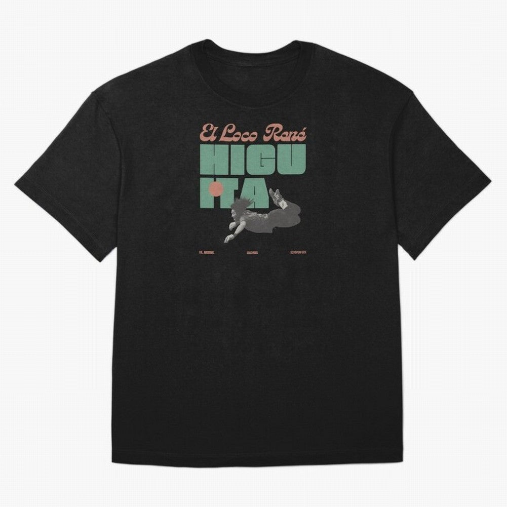 Rene Higuita Minimalist Oversized T-Shirt Bring Bold Fan Energy to FIFA World Cup 2026 for Fans of Haaland and Mbappe and Spain, Bringing Classic Soccer Heritage, Championship Pressure, Fan Loyalty and International Pride; Perfect for People Who