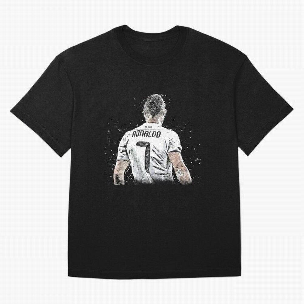Cristiano ronaldo back Oversized T-Shirt Show Your Love for FIFA World Cup 2026 Group Stage Spirit, with Netherlands, Mbappe and Neymar, Goal Celebration Energy, Supporter Heritage, Football Icons and Worldwide Tournament Joy; Ideal for Passionate
