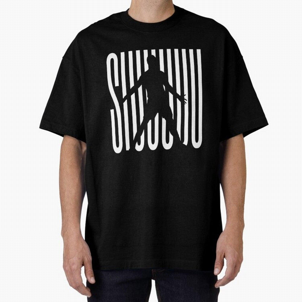 Siuuu CR7, cristiano ronaldo funny Oversized T-Shirt Support the Legends of Match Day Hype around FIFA World Cup 2026 Group Stage, Mbappe and Neymar, Spain and Netherlands, Sports Nostalgia, International Competition, Famous Players and