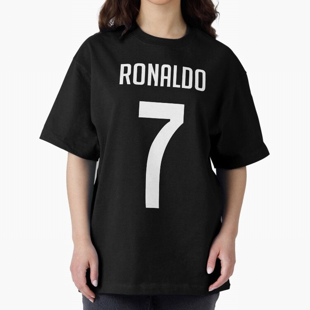 Ronaldo Oversized T-Shirt Share the FIFA World Cup 2026 USA Canada Mexico Journey through Messi, CR7 and Mbappe Highlights, Portugal, Spain and Germany Pride, Worldwide Fan Energy, Dramatic Goals, Stadium Lights and Championship Celebrations; Made