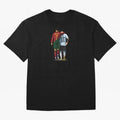 Messi Ronaldo Chit Chat Illustration Oversized T-Shirt Celebrate the Stars of FIFA World Cup 2026 USA Canada Mexico for Fans of Cristiano Ronaldo, Haaland and CR7 and Argentina, Bringing Champion Mindset, Group Stage Buzz, Knockout Tension and