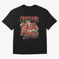 Retro Cristiano Ronaldo Oversized T-Shirt Remember Iconic Moments from FIFA World Cup 2026 Group Stage Spirit, Capturing France, Mbappe and Neymar, Soccer Culture, Superstar Moments, National Team Dreams and Competitive Fire; Great for Supporters