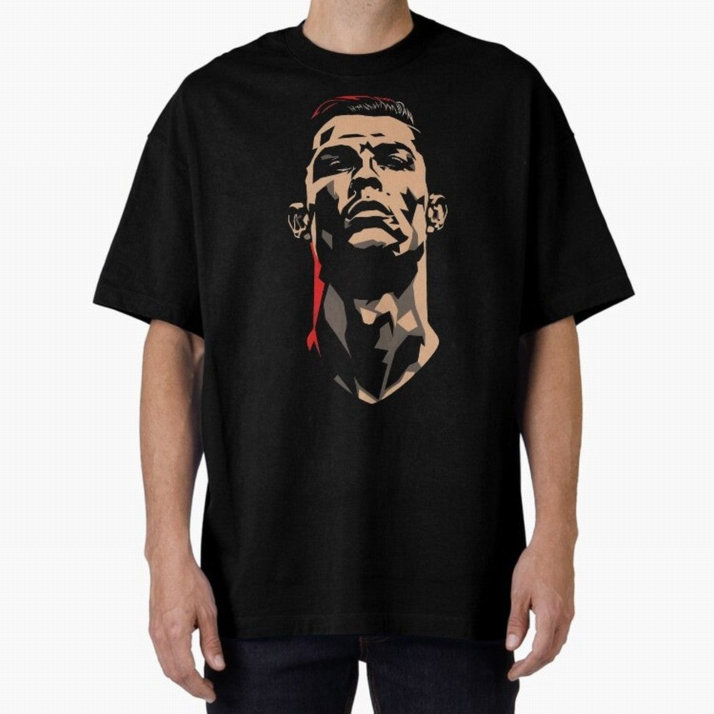 Cristiano Ronaldo CR7 Oversized T-Shirt Follow Every Goal of FIFA World Cup 2026 Group Stage for Fans of Haaland and Mbappe and Brazil, Portugal and Argentina, Bringing Goal Celebration Energy, Supporter Heritage, Football Icons and Worldwide