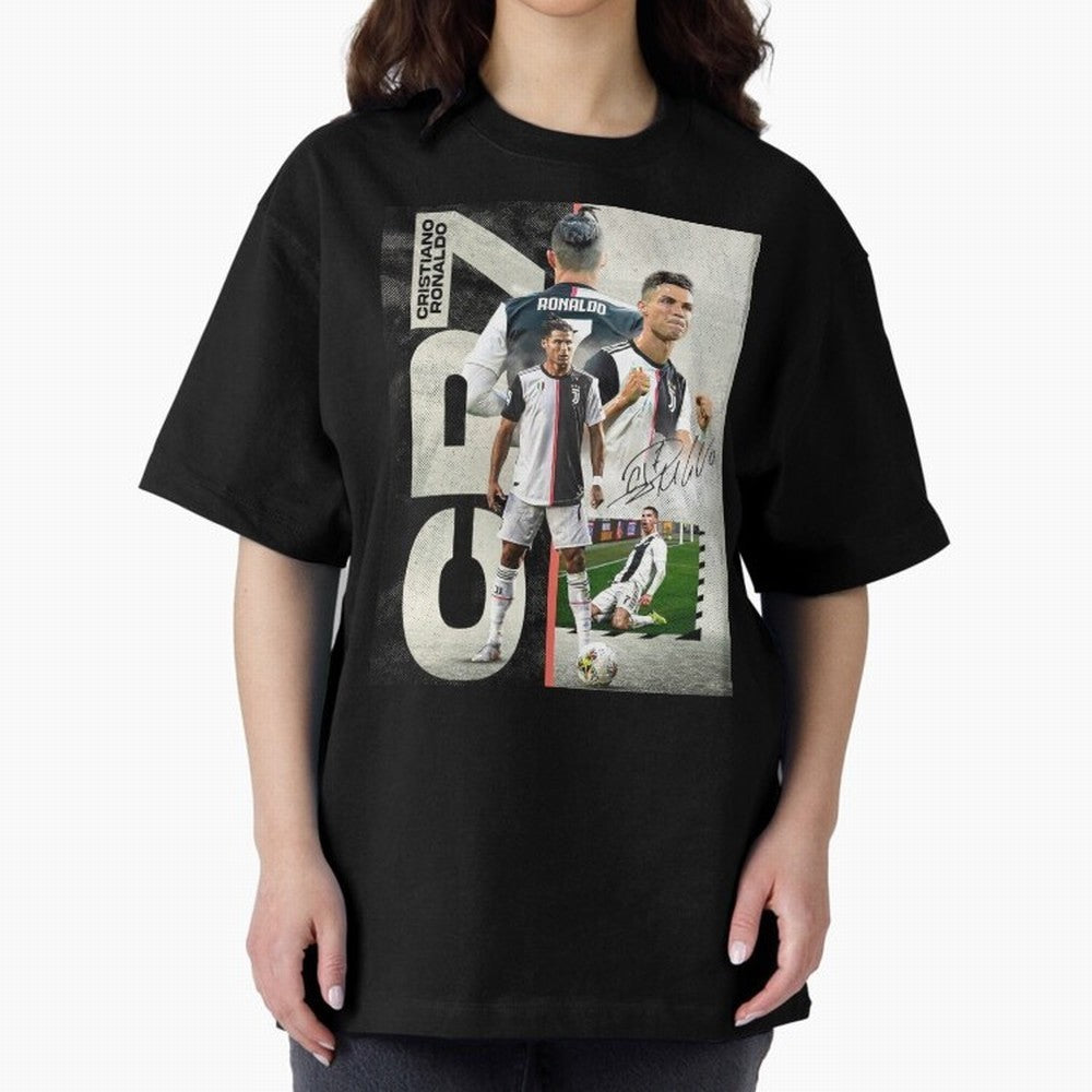 Cristiano Ronaldo Goals in Juventus special design ,Ronaldo Gift Idea, Ronaldo Footballer , Football Oversized T-Shirt Create FIFA World Cup 2026 USA Canada Mexico Capturing Messi, Portugal Energy, Supporter Pride, Iconic Celebrations, Legendary