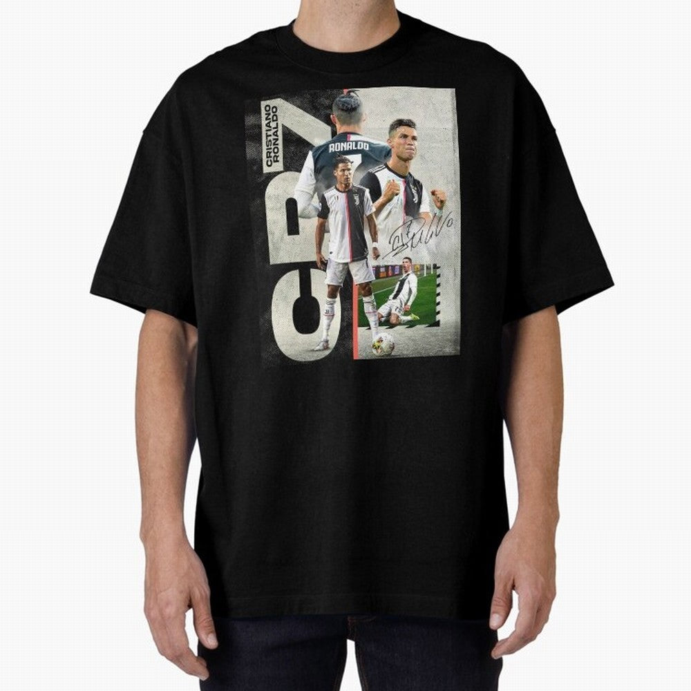 Cristiano Ronaldo Goals in Juventus special design ,Ronaldo Gift Idea, Ronaldo Footballer , Football Oversized T-Shirt Create FIFA World Cup 2026 USA Canada Mexico Capturing Messi, Portugal Energy, Supporter Pride, Iconic Celebrations, Legendary