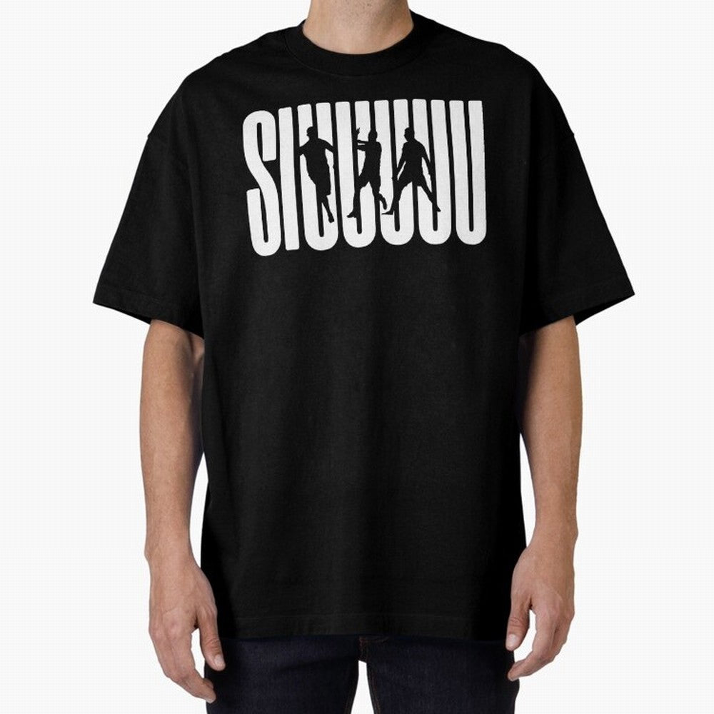 Siuuu Cristiano ronaldo CR7 funny Oversized T-Shirt Relive the Noise and Pride of FIFA World Cup 2026 USA Canada Mexico Spirit, with England, France and Netherlands, Messi and Cristiano Ronaldo, Football Passion, Legendary Performances, Festival