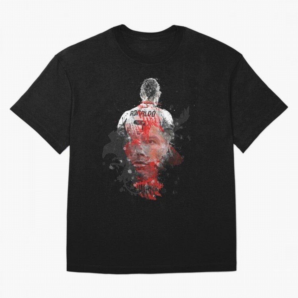 Cristiano Ronaldo Cristiano Ronaldo Oversized T-Shirt Join the Countdown to Match Day Hype around FIFA World Cup 2026 USA Canada Mexico, Haaland, England and Germany, Soccer Culture, Superstar Moments, National Team Dreams and Competitive Fire;