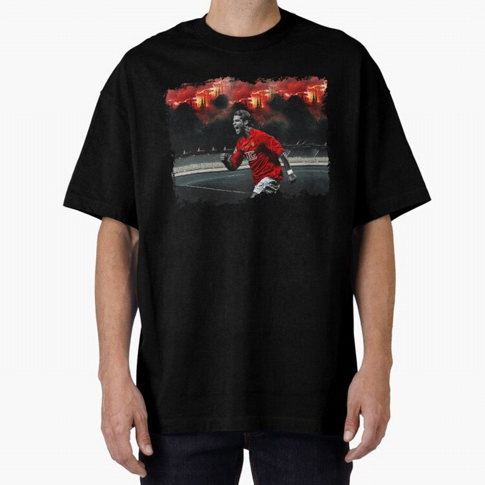 Cristiano Ronaldo Manchester 8K Oversized T-Shirt Celebrate Soccer Greatness during the FIFA World Cup 2026 USA Canada Mexico Journey through Mbappe Highlights, Brazil, Portugal and Argentina Pride, Game Day Rituals, Football Legends, Country Pride