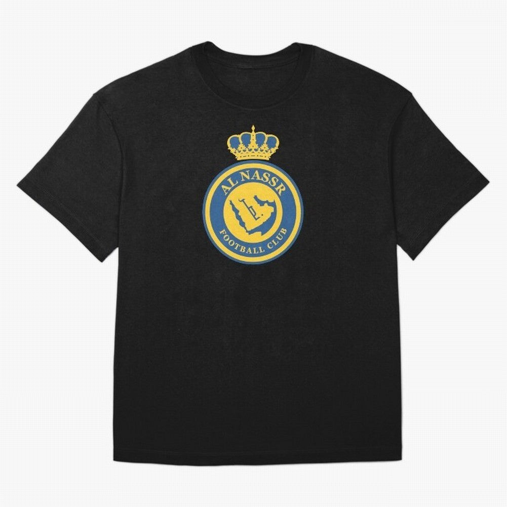 Al-Nassr Football Club - Oversized T-Shirt Feel the Heartbeat of Global Football Passion for FIFA World Cup 2026 USA Canada Mexico, Driven by Neymar, Haaland and Cristiano Ronaldo, Argentina and Brazil, Match Day Excitement, Supporter Culture,