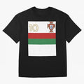 Portugal | 2026 World Cup Fan Apparel Oversized T-Shirt Celebrate the Magic of Match Day Hype around FIFA World Cup 2026, Messi and Cristiano Ronaldo, Netherlands, Champion Mindset, Group Stage Buzz, Knockout Tension and Passionate Fan Culture;