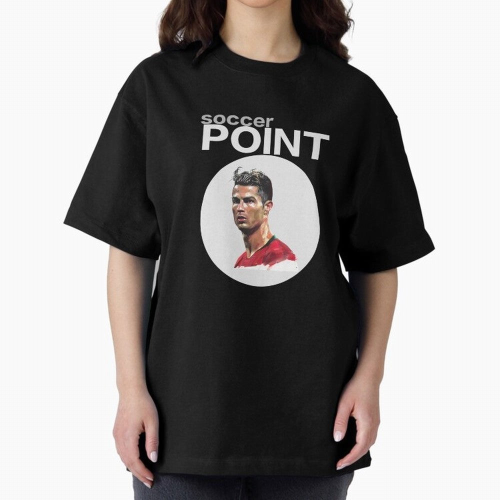 soccer POINT Oversized T-Shirt Bring Legendary Rivalry Energy to FIFA World Cup 2026 for Fans of Haaland and Mbappe and Brazil, Portugal and Argentina, Bringing Tournament Hype, Historic Matchups, Family Viewing Parties and Global Sports Pride;