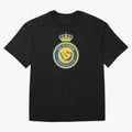Al-Nassr Football Club - Oversized T-Shirt Bring Trophy Dreams to Global Football Passion for FIFA World Cup 2026 Group Stage, Driven by Cristiano Ronaldo, France and Portugal, Soccer Culture, Superstar Moments, National Team Dreams and Competitive