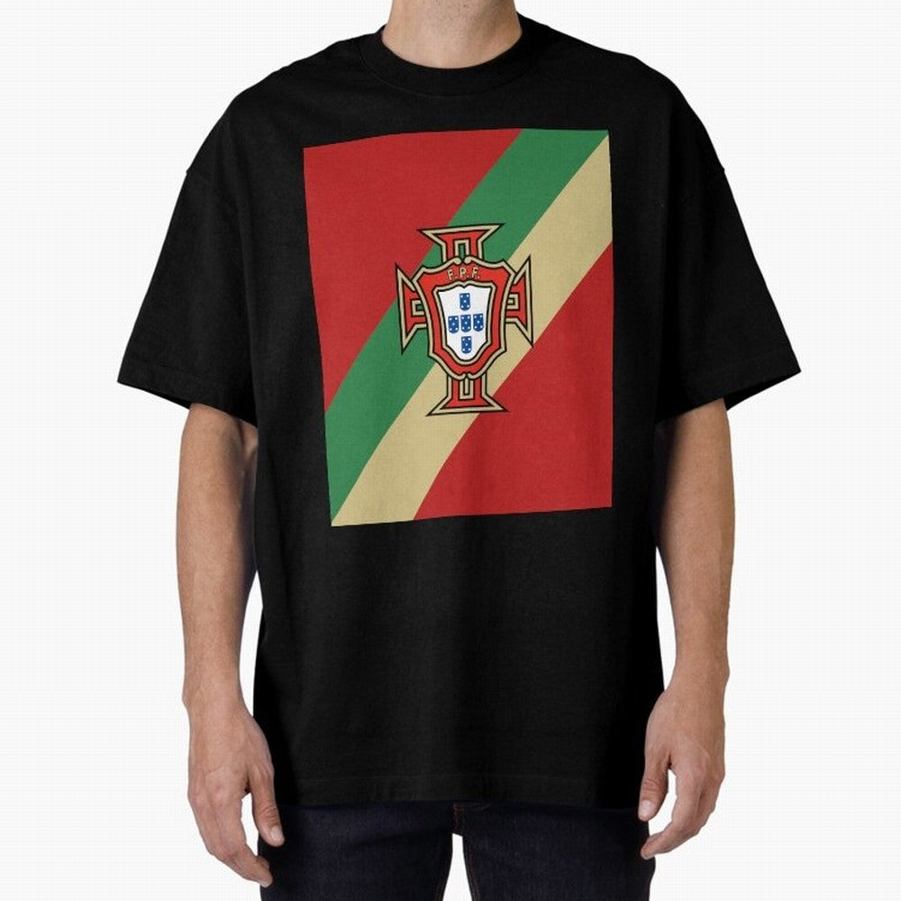 Portugal | 2026 World Cup Fan Apparel Oversized T-Shirt Join Supporters Worldwide for FIFA World Cup 2026 Featuring Neymar, Argentina, France and Brazil Energy, Vintage Soccer Flavor, Modern Football Stars, National Flags and Final Night Emotion;