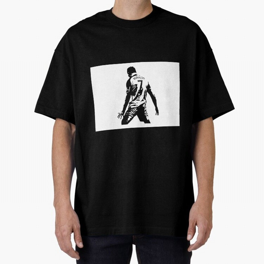 Cristiano Ronaldo Oversized T-Shirt Bring Champion Energy into Global Football Passion for FIFA World Cup 2026 Group Stage, Driven by Cristiano Ronaldo, Spain, Classic Soccer Heritage, Championship Pressure, Fan Loyalty and International Pride;