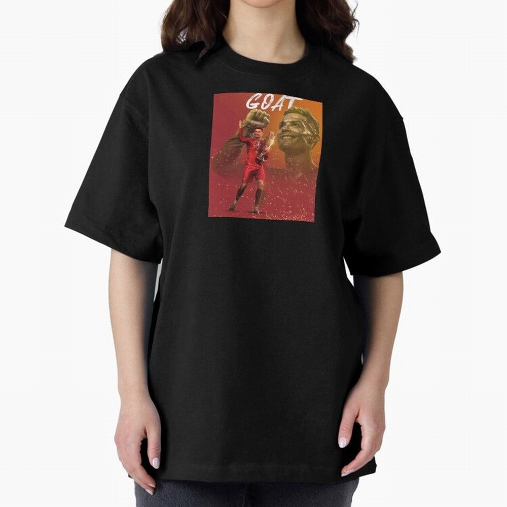 Wallpaper Cris Ronaldo Oversized T-Shirt Bring Bold Fan Energy to Match Day Hype around FIFA World Cup 2026, Haaland, Portugal, Stadium Chants, National Pride, Trophy Dreams and Unforgettable Football Memories; Ideal for Fans Who Follow Messi,