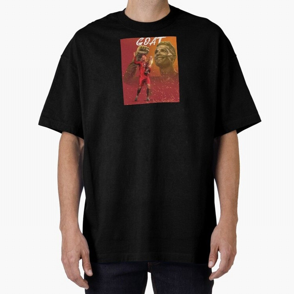 Wallpaper Cris Ronaldo Oversized T-Shirt Bring Bold Fan Energy to Match Day Hype around FIFA World Cup 2026, Haaland, Portugal, Stadium Chants, National Pride, Trophy Dreams and Unforgettable Football Memories; Ideal for Fans Who Follow Messi,