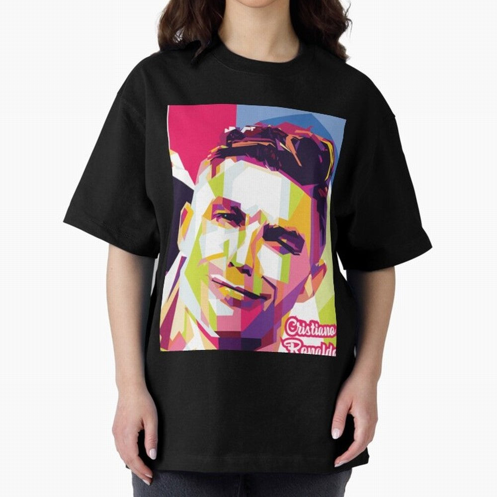 Cristiano Ronaldo Cristiano Ronaldo Oversized T-Shirt Keep the Legacy of FIFA World Cup 2026 for Fans of Messi, CR7 and Mbappe and Brazil, Bringing Fan Favorite Moments, National Team Passion, Big Match Drama and Soccer History; Ideal for