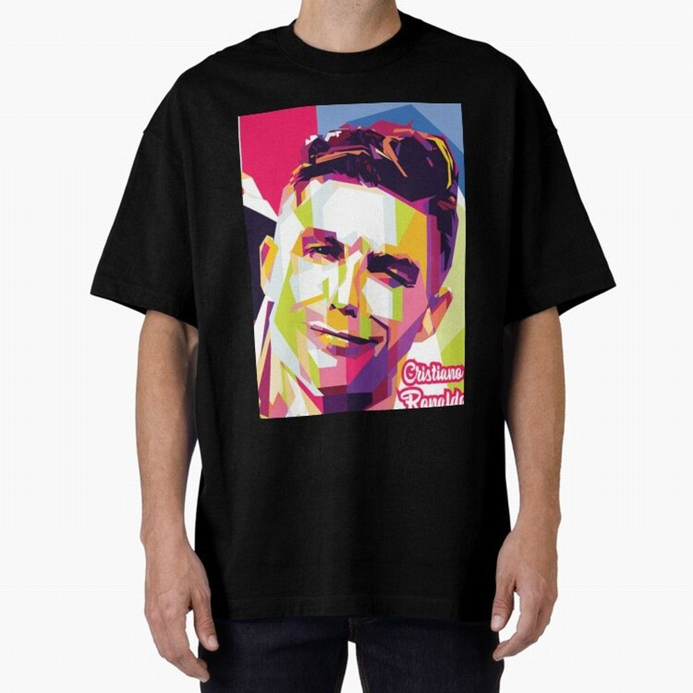 Cristiano Ronaldo Cristiano Ronaldo Oversized T-Shirt Keep the Legacy of FIFA World Cup 2026 for Fans of Messi, CR7 and Mbappe and Brazil, Bringing Fan Favorite Moments, National Team Passion, Big Match Drama and Soccer History; Ideal for