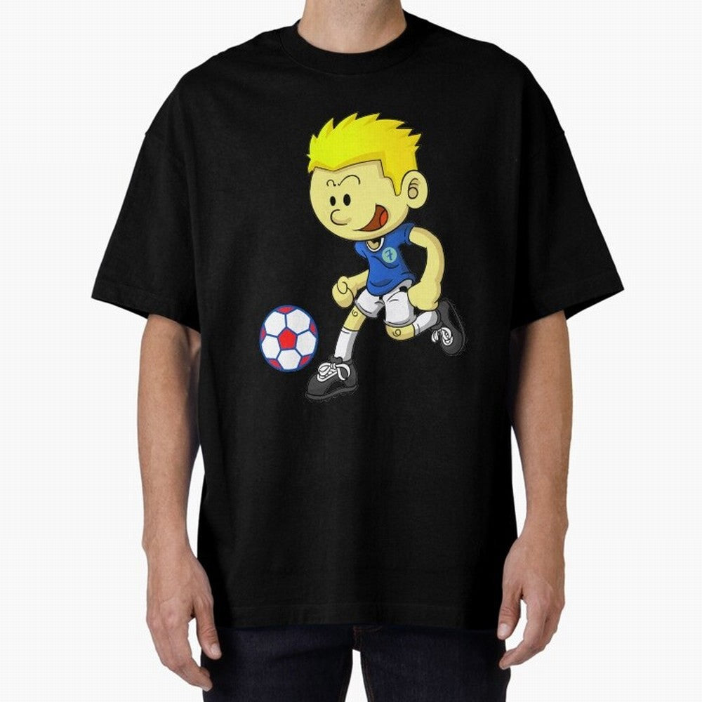 Football is a matter of life and death, I'm like Cristiano Ronaldo Oversized T-Shirt Show Passion for the Stars of FIFA World Cup 2026 USA Canada Mexico Spirit, Connected to Argentina, France and Brazil, Neymar, Haaland and Cristiano Ronaldo,