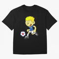 Football is a matter of life and death, I'm like Cristiano Ronaldo Oversized T-Shirt Show Passion for the Stars of FIFA World Cup 2026 USA Canada Mexico Spirit, Connected to Argentina, France and Brazil, Neymar, Haaland and Cristiano Ronaldo,