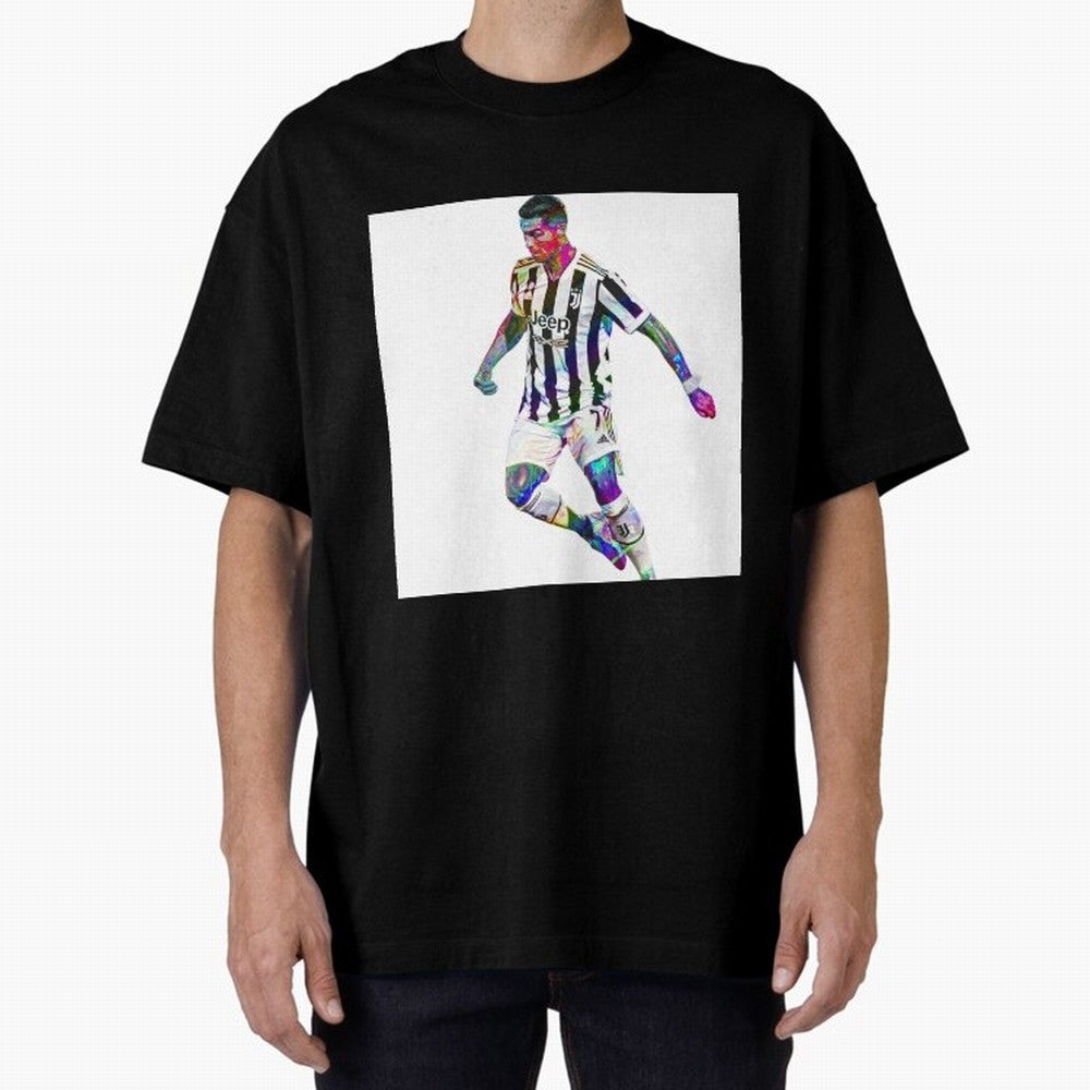 Cristiano Ronaldo art design. Cristiano Ronaldo sketch art Oversized T-Shirt Celebrate the Magic of Global Football Passion for FIFA World Cup 2026 Group Stage, Centered on Neymar, Netherlands, Game Day Rituals, Football Legends, Country Pride and