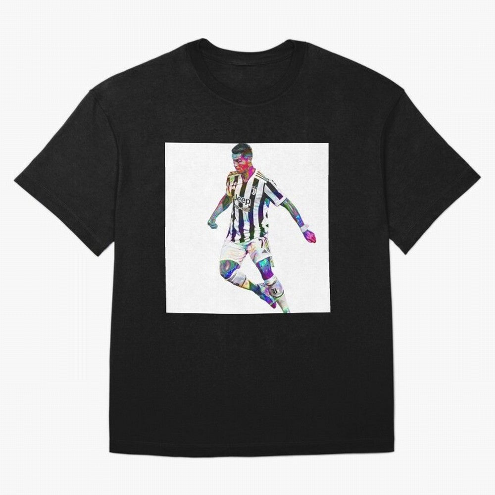 Cristiano Ronaldo art design. Cristiano Ronaldo sketch art Oversized T-Shirt Celebrate the Magic of Global Football Passion for FIFA World Cup 2026 Group Stage, Centered on Neymar, Netherlands, Game Day Rituals, Football Legends, Country Pride and
