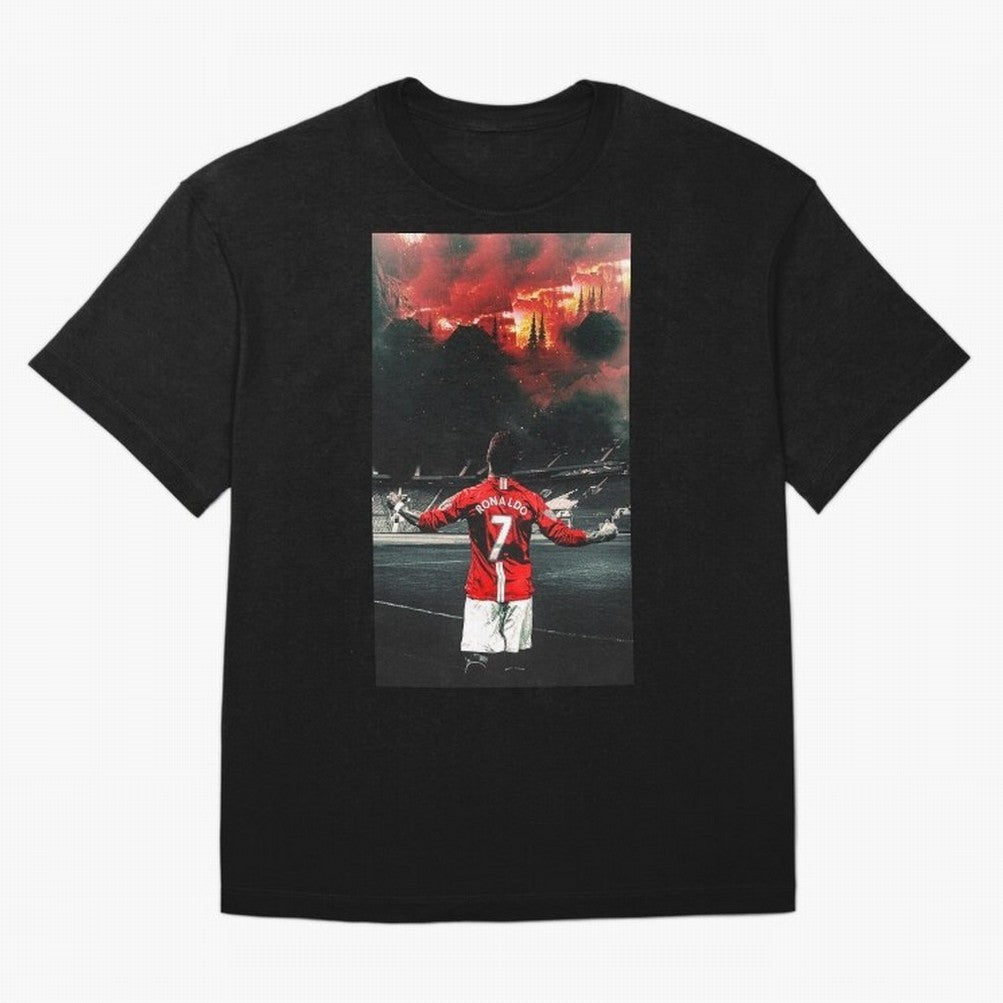 cristiano ronaldo manchester Oversized T-Shirt Showcase FIFA World Cup 2026 Capturing Cristiano Ronaldo, Haaland and CR7, Portugal Energy, Champion Mindset, Group Stage Buzz, Knockout Tension and Passionate Fan Culture; Great for Watch Parties,
