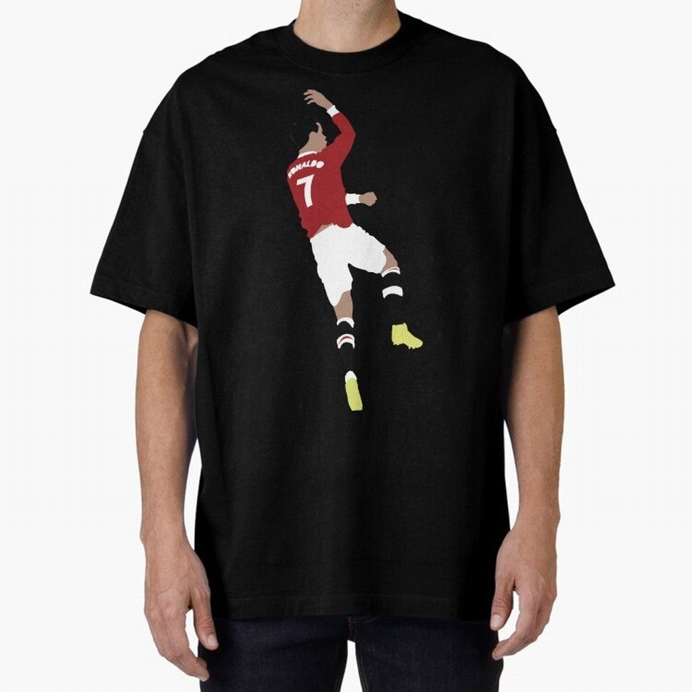 Cristiano Ronaldo Suuii - Design Oversized T-Shirt Bring FIFA World Cup 2026 Built around Neymar, Haaland and Cristiano Ronaldo, Portugal Energy, Supporter Pride, Iconic Celebrations, Legendary Names and Global Match Day Energy; Perfect for