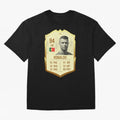 Cristiano Ronaldo Ultimate Card Oversized T-Shirt Feel International Energy from Global Football Passion for FIFA World Cup 2026 USA Canada Mexico, Made for Messi, Neymar and Mbappe, Argentina, Goal Celebration Energy, Supporter Heritage, Football