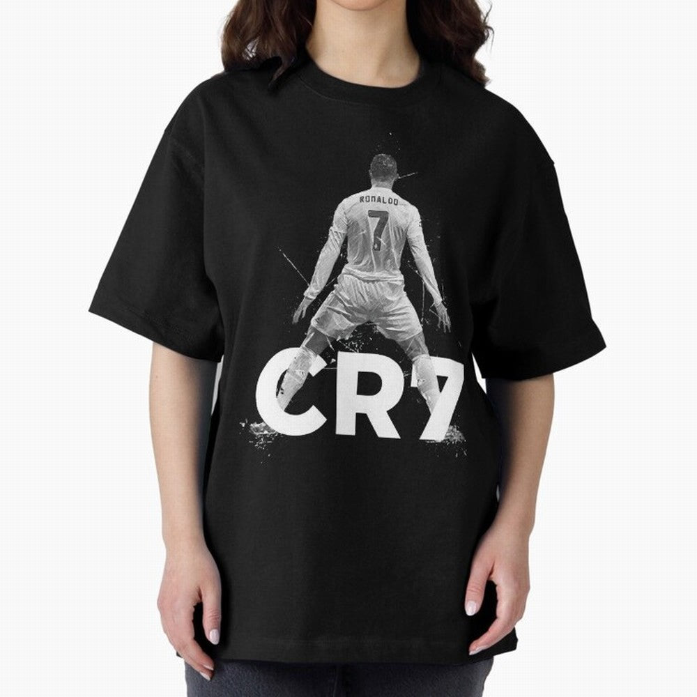 Cristiano Ronaldo Oversized T-Shirt Support Iconic Players in the FIFA World Cup 2026 Journey through Messi, CR7 and Mbappe Highlights, England, France and Netherlands Pride, Football Festival Excitement, Trophy Ambitions, Country Rivalries and