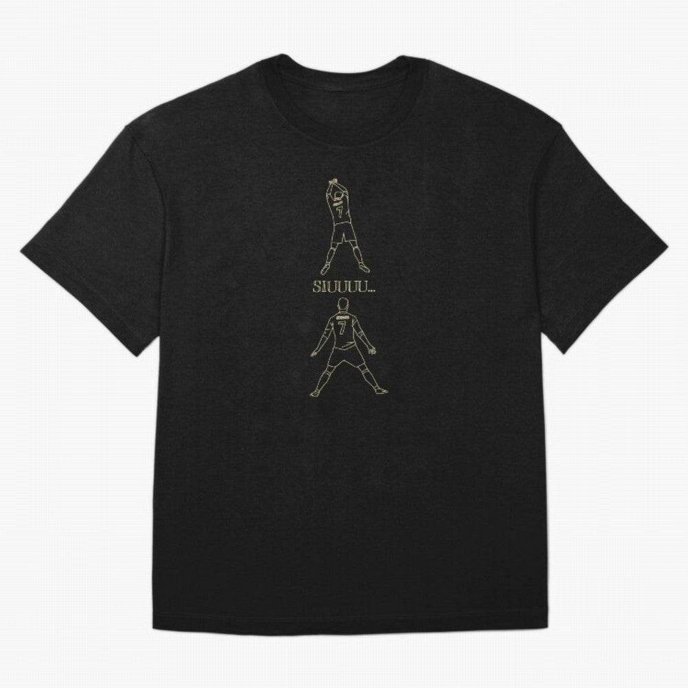 Cristiano Ronaldo siuuu Oversized T-Shirt Celebrate the Road through FIFA World Cup 2026 Group Stage Spirit, Centered on England and Germany, CR7 and Messi, Vintage Soccer Flavor, Modern Football Stars, National Flags and Final Night Emotion; Ideal