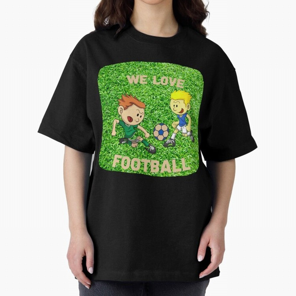 Futbol is Life, I like Cristiano Ronaldo Oversized T-Shirt Experience FIFA World Cup 2026 Group Stage for Fans of Messi and England and Germany, Bringing Tournament Hype, Historic Matchups, Family Viewing Parties and Global Sports Pride; Ideal for