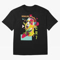 RONALDO CR7 Design Oversized T-Shirt Relive the FIFA World Cup 2026 Group Stage Journey through Neymar Highlights, Brazil, Portugal and Argentina Pride, Supporter Pride, Iconic Celebrations, Legendary Names and Global Match Day Energy; Made for