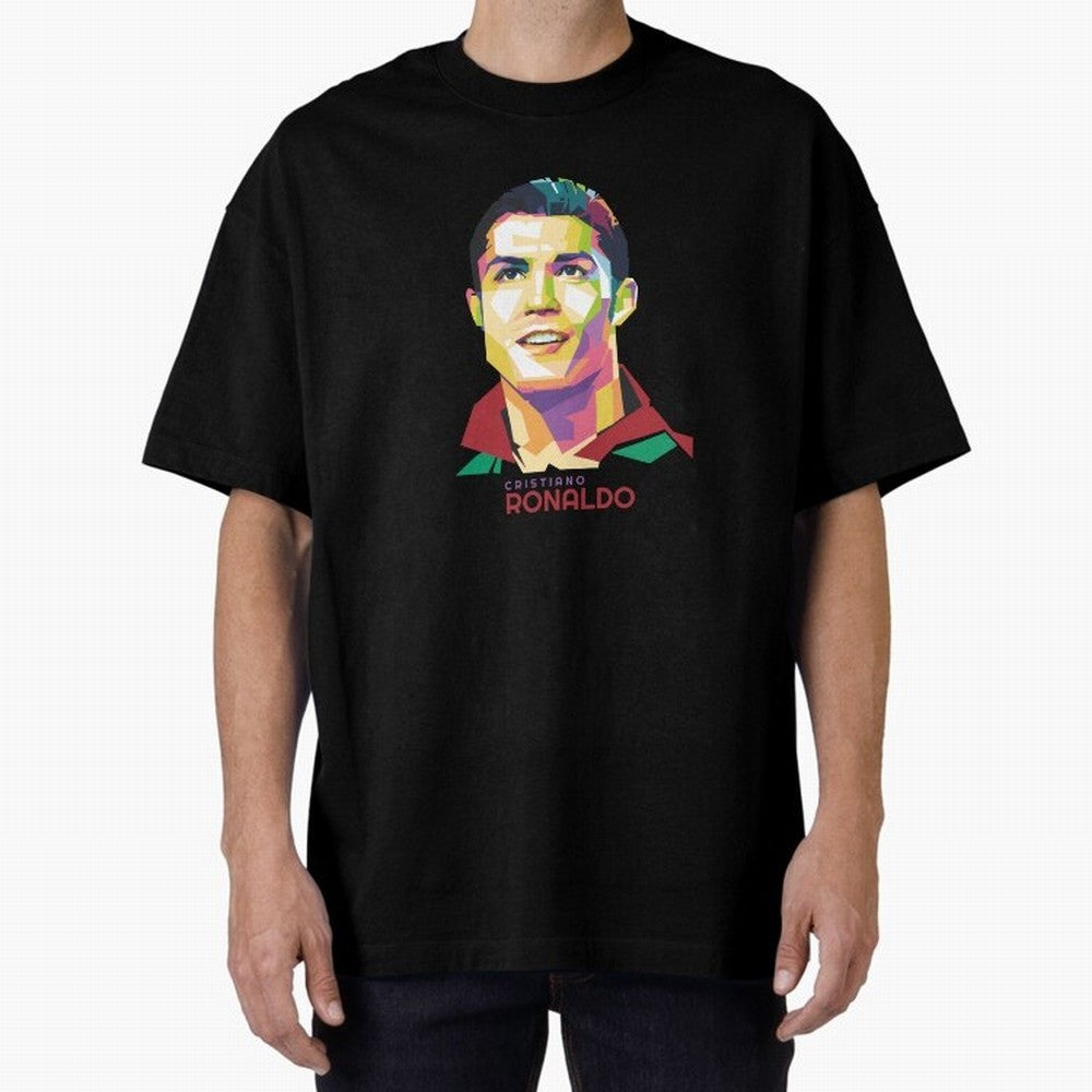 Cristiano Ronaldo Oversized T-Shirt Carry National Pride through the FIFA World Cup 2026 Journey through Mbappe and Neymar Highlights, England Pride, Champion Mindset, Group Stage Buzz, Knockout Tension and Passionate Fan Culture; Ideal for Fans