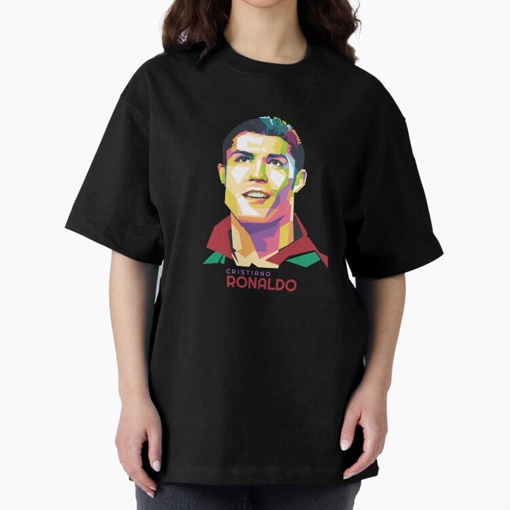 Cristiano Ronaldo Oversized T-Shirt Carry National Pride through the FIFA World Cup 2026 Journey through Mbappe and Neymar Highlights, England Pride, Champion Mindset, Group Stage Buzz, Knockout Tension and Passionate Fan Culture; Ideal for Fans